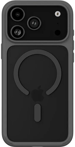 Купить Накладка  uBear Shade Case для Apple iPhone 17 Pro серый/прозрачный  5639950. Характеристики, отзывы и цены в Донецке
