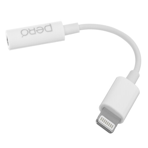Купить Кабель   PERO Lightning - jack 3.5 мм белый  5474196. Характеристики, отзывы и цены в Донецке