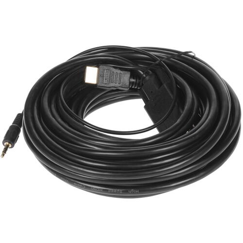 Купить Кабель однонаправленный Cablexpert HDMI - VGA+Jack 3.5, 10 м  1332805. Характеристики, отзывы и цены в Донецке