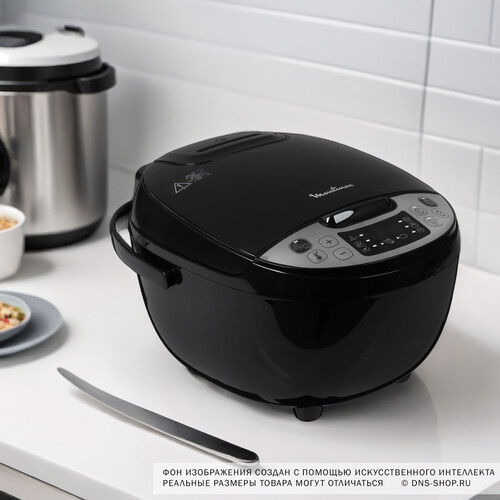 Купить Мультиварка MOULINEX SIMPLY COOK MK611832 черный  5349145. Характеристики, отзывы и цены в Донецке