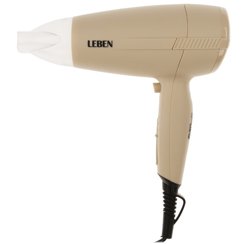 Купить Фен LEBEN 259-221 бежевый  9237127. Характеристики, отзывы и цены в Донецке