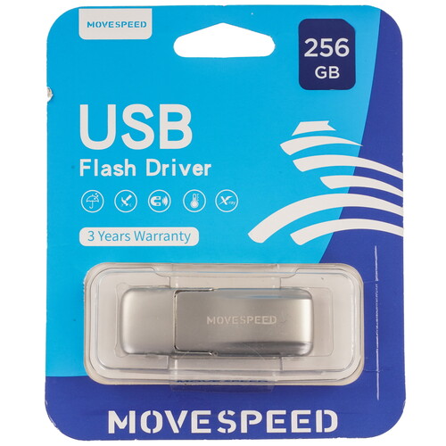 Купить Память USB Flash 256 ГБ Movespeed YSUKD  5498958. Характеристики, отзывы и цены в Донецке