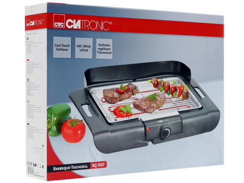Купить Гриль Clatronic BQ 3507 черный  1079063. Характеристики, отзывы и цены в Донецке