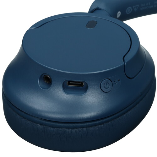 Купить Беспроводные/проводные наушники Sony WH-CH720N синий 2023  5499790. Характеристики, отзывы и цены в Донецке