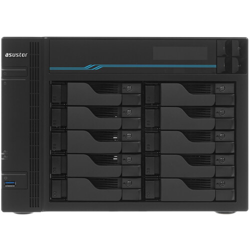 Купить Сетевое хранилище (NAS) ASUSTOR LOCKERSTOR 10  1632518. Характеристики, отзывы и цены в Донецке