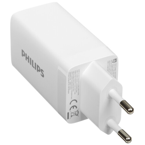 Купить Сетевое зарядное устройство Philips белый  5494063. Характеристики, отзывы и цены в Донецке
