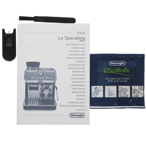 Купить Кофеварка рожковая Delonghi La Specialista Arte EC9155.MB серебристый  9101002. Характеристики, отзывы и цены в Донецке