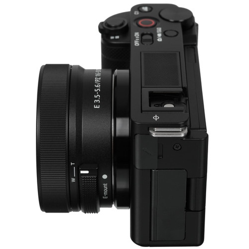 Купить Беззеркальный фотоаппарат Sony Alpha ZV-E10 kit E PZ 16-50mm F3.5-5.6 OSS II черный  5660326. Характеристики, отзывы и цены в Донецке