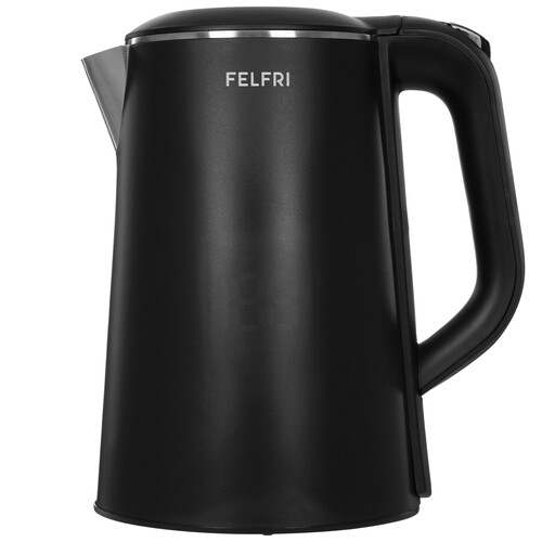 Купить Электрочайник FELFRI FK-001 черный  9178528. Характеристики, отзывы и цены в Донецке