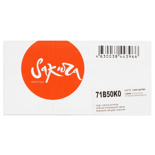 Купить Картридж лазерный SAKURA 71B50K0 черный  5363703. Характеристики, отзывы и цены в Донецке