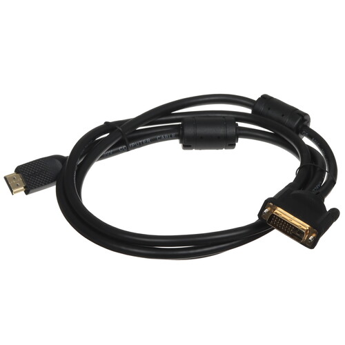 Купить Кабель  VCOM HDMI - DVI-D, 1.8 м  9172265. Характеристики, отзывы и цены в Донецке