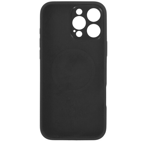 Купить Накладка  Zibelino Soft Case для Apple iPhone 16 Pro Max черный  9273904. Характеристики, отзывы и цены в Донецке