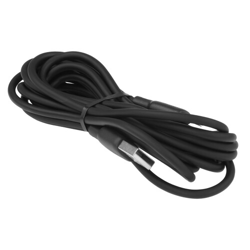 Купить Кабель круглый Borofone USB Type-C - USB 2.0 Type-A черный 3 м  9238053. Характеристики, отзывы и цены в Донецке