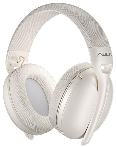 Купить Беспроводные/проводные наушники AULA S6 бежевый 2024  5621682. Характеристики, отзывы и цены в Донецке