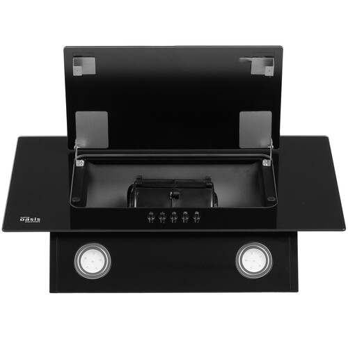 Купить Вытяжка наклонная Oasis ND-60B (A) черный/черный  8166200. Характеристики, отзывы и цены в Донецке