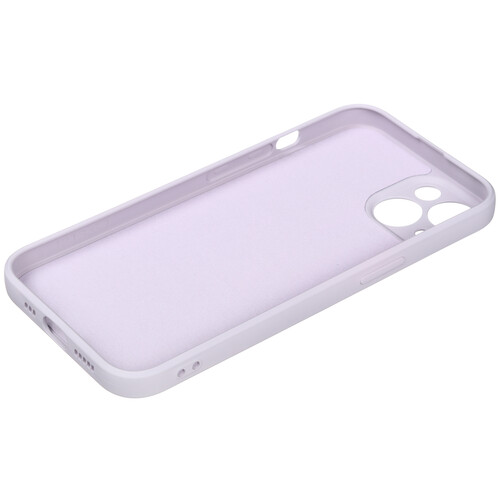 Купить Накладка  BoraSCO Microfiber Case для Apple iPhone 13 сиреневый  5601817. Характеристики, отзывы и цены в Донецке