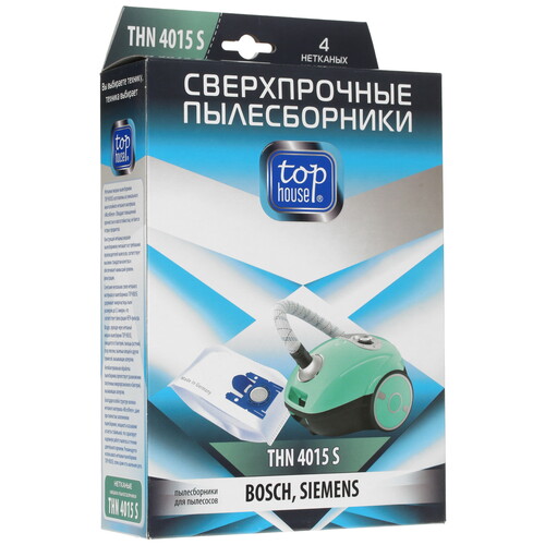 Купить Мешок-пылесборник Top House THN 4015 S  4805513. Характеристики, отзывы и цены в Донецке
