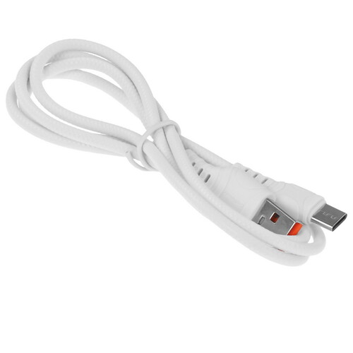 Купить Кабель круглый GoPower USB Type-C - USB 2.0 Type-A белый 1 м  5479683. Характеристики, отзывы и цены в Донецке