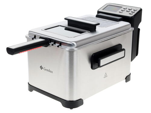 Купить Фритюрница Gemlux GL-DF-4D серебристый  1136474. Характеристики, отзывы и цены в Донецке