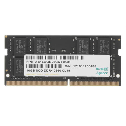Купить Оперативная память SODIMM Apacer [ES.16G2V.GNH] 16 ГБ  8117641. Характеристики, отзывы и цены в Донецке