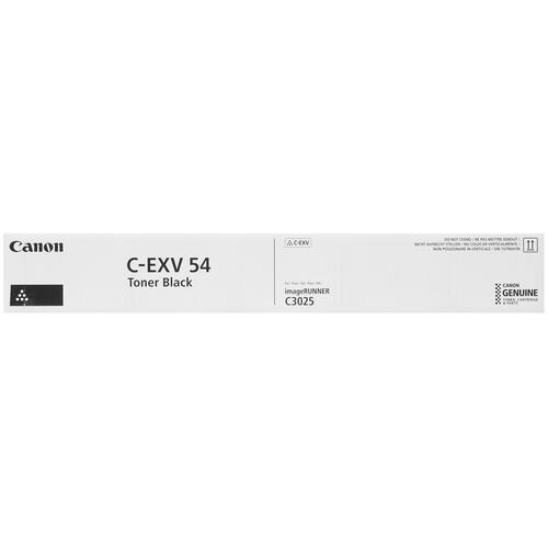 Купить Тонер-картридж лазерный Canon C-EXV 54 черный, с чипом  1327110. Характеристики, отзывы и цены в Донецке
