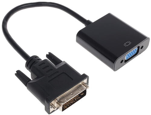 Купить Переходник однонаправленный Cablexpert DVI-D - VGA, 0.2 м  1190193. Характеристики, отзывы и цены в Донецке