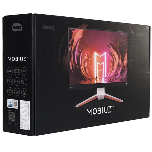 Купить 32" Монитор BenQ Mobiuz EX3210U белый  5491182. Характеристики, отзывы и цены в Донецке