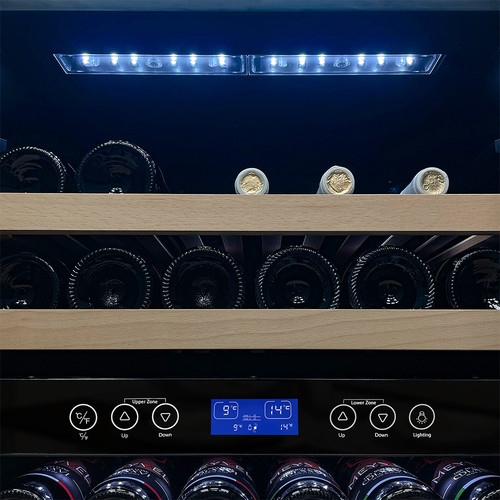Купить Винный шкаф Meyvel MV42-KSB2 серебристый  9186683. Характеристики, отзывы и цены в Донецке