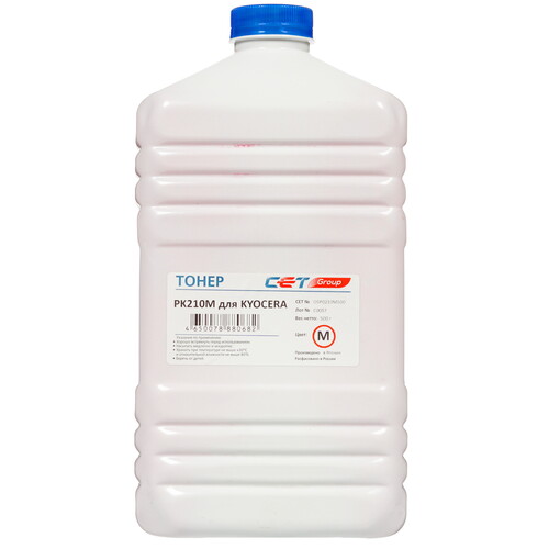 Купить Тонер Cet OSP0210M500 пурпурный  8159321. Характеристики, отзывы и цены в Донецке