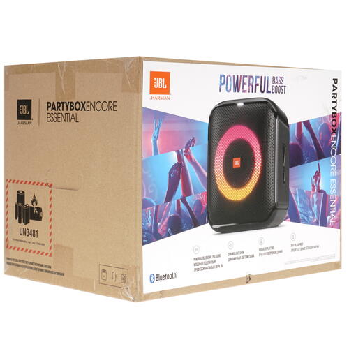 Купить Портативная аудиосистема JBL Partybox Encore Essential, черный  5051632. Характеристики, отзывы и цены в Донецке