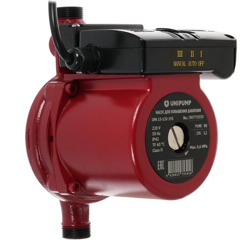 Купить Циркуляционный насос Unipump UPА 15-120  1232080. Характеристики, отзывы и цены в Донецке