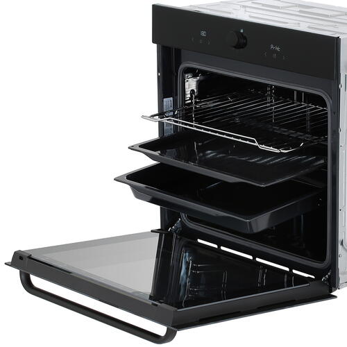 Купить Электрический духовой шкаф Gorenje BOS67371SYB черный  5060263. Характеристики, отзывы и цены в Донецке