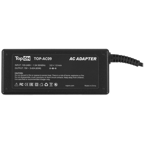 Купить Адаптер питания сетевой TopON TOP-AC09  5451762. Характеристики, отзывы и цены в Донецке