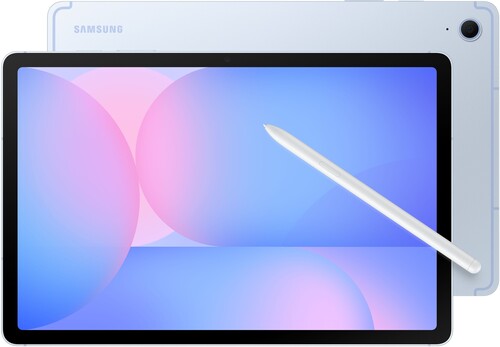 Купить 10.9" Планшет Samsung Galaxy Tab S10 FE Wi-Fi 256 ГБ голубой + стилус  5623030. Характеристики, отзывы и цены в Донецке