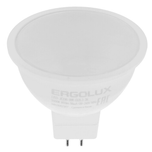 Купить Лампа светодиодная Ergolux LED-JCDR-9W-GU5.3-3K  5467594. Характеристики, отзывы и цены в Донецке