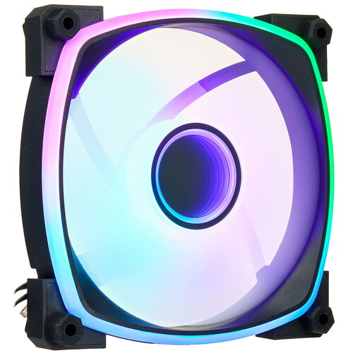 Купить Вентилятор Powercase M55MR-12 ARGB [M55MR-12ARGB] черный  9227972. Характеристики, отзывы и цены в Донецке