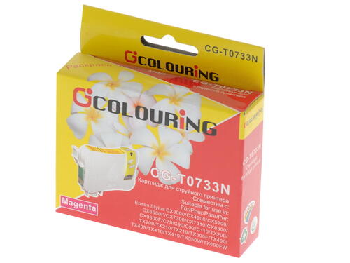 Купить Картридж Colouring CG-T0733 пурпурный  0102505. Характеристики, отзывы и цены в Донецке