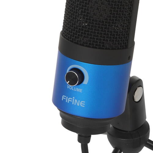 Купить Микрофон Fifine K669 синий  9925696. Характеристики, отзывы и цены в Донецке