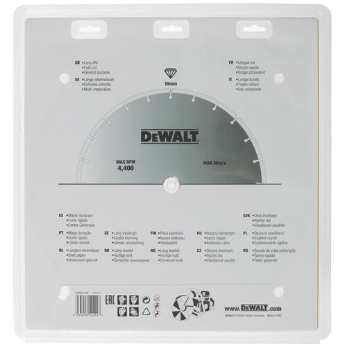 Купить Диск алмазный DeWalt DT40213  5303565. Характеристики, отзывы и цены в Донецке