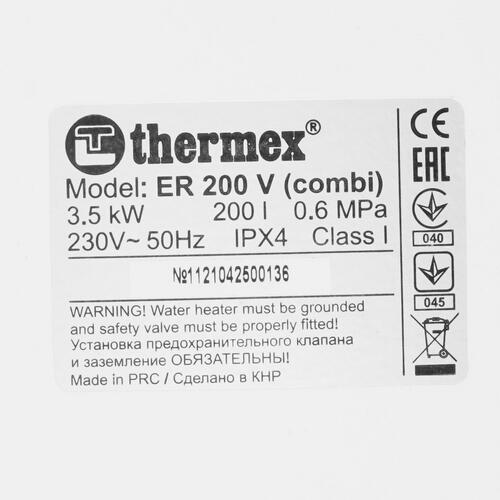 Купить Бойлер косвенного нагрева Thermex ER 200 V (combi)  1288006. Характеристики, отзывы и цены в Донецке