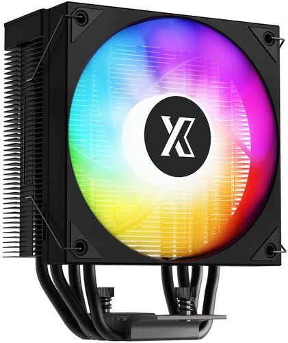 Купить Кулер для процессора XASTRA AR400 ARGB BK  5615738. Характеристики, отзывы и цены в Донецке