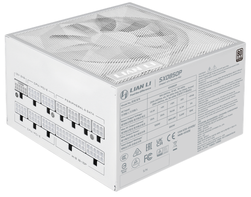 Купить Блок питания LIAN LI SX 850P [G9P.SX0850P.W000.RU] белый  5640715. Характеристики, отзывы и цены в Донецке