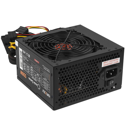 Купить Блок питания GiNZZU CB550 [17128] черный  8136849. Характеристики, отзывы и цены в Донецке