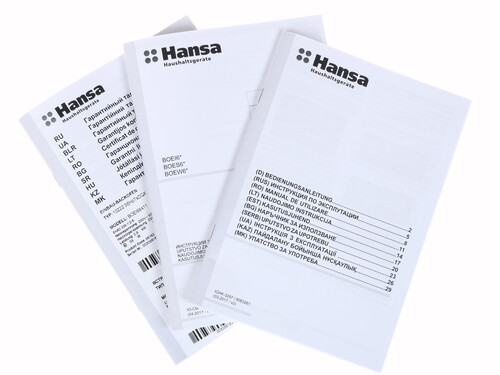 Купить Электрический духовой шкаф Hansa BOEI68411 серебристый  1148660. Характеристики, отзывы и цены в Донецке