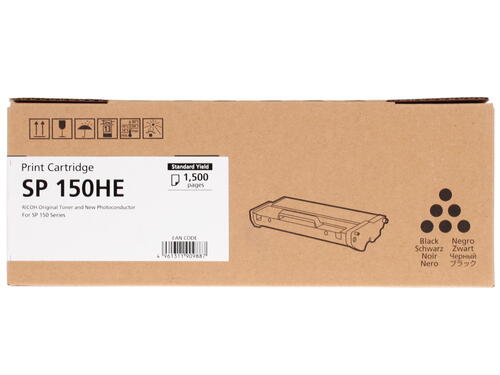 Купить Картридж лазерный Ricoh SP150HE черный, с чипом  1064245. Характеристики, отзывы и цены в Донецке