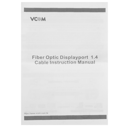 Купить Кабель однонаправленный VCOM DisplayPort - DisplayPort, 5 м  5471538. Характеристики, отзывы и цены в Донецке