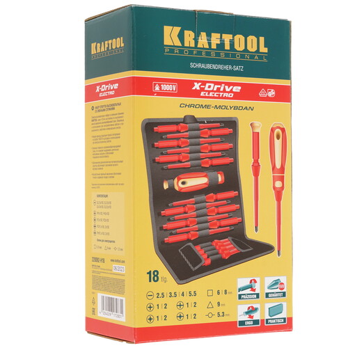 Купить Набор отверток KRAFTOOL 220092-H18  9108980. Характеристики, отзывы и цены в Донецке