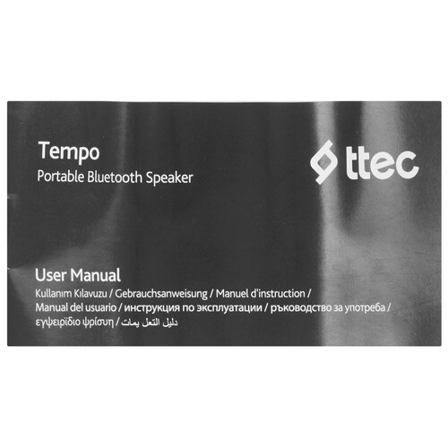 Купить Портативная колонка TTEC Tempo, черный  9207658. Характеристики, отзывы и цены в Донецке