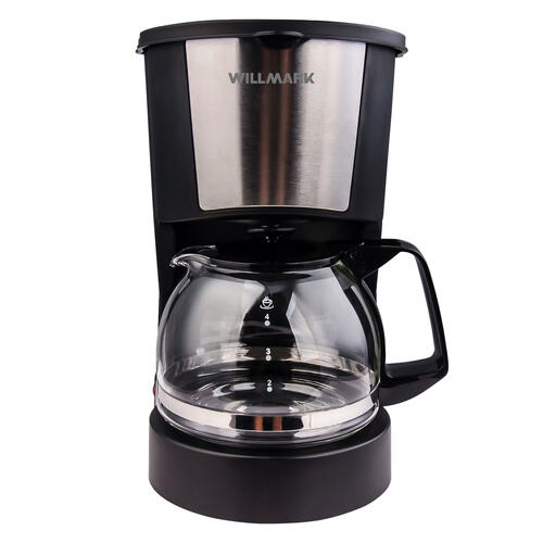 Купить Кофеварка капельная WILLMARK WCM-870D черный  5359511. Характеристики, отзывы и цены в Донецке