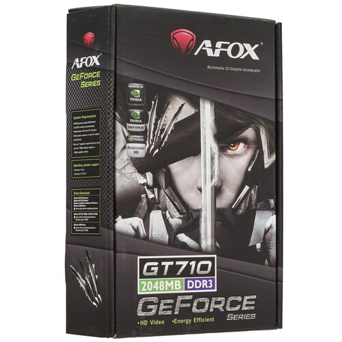 Купить Видеокарта AFOX GeForce GT 710 [AF710-2048D3L5]  5368860. Характеристики, отзывы и цены в Донецке